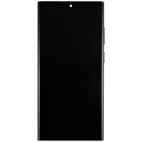 OLED Assembly With Frame Compatible For Samsung Galaxy S23 Ultra 5G Replacement (US & International) (Service Pack) (Green)