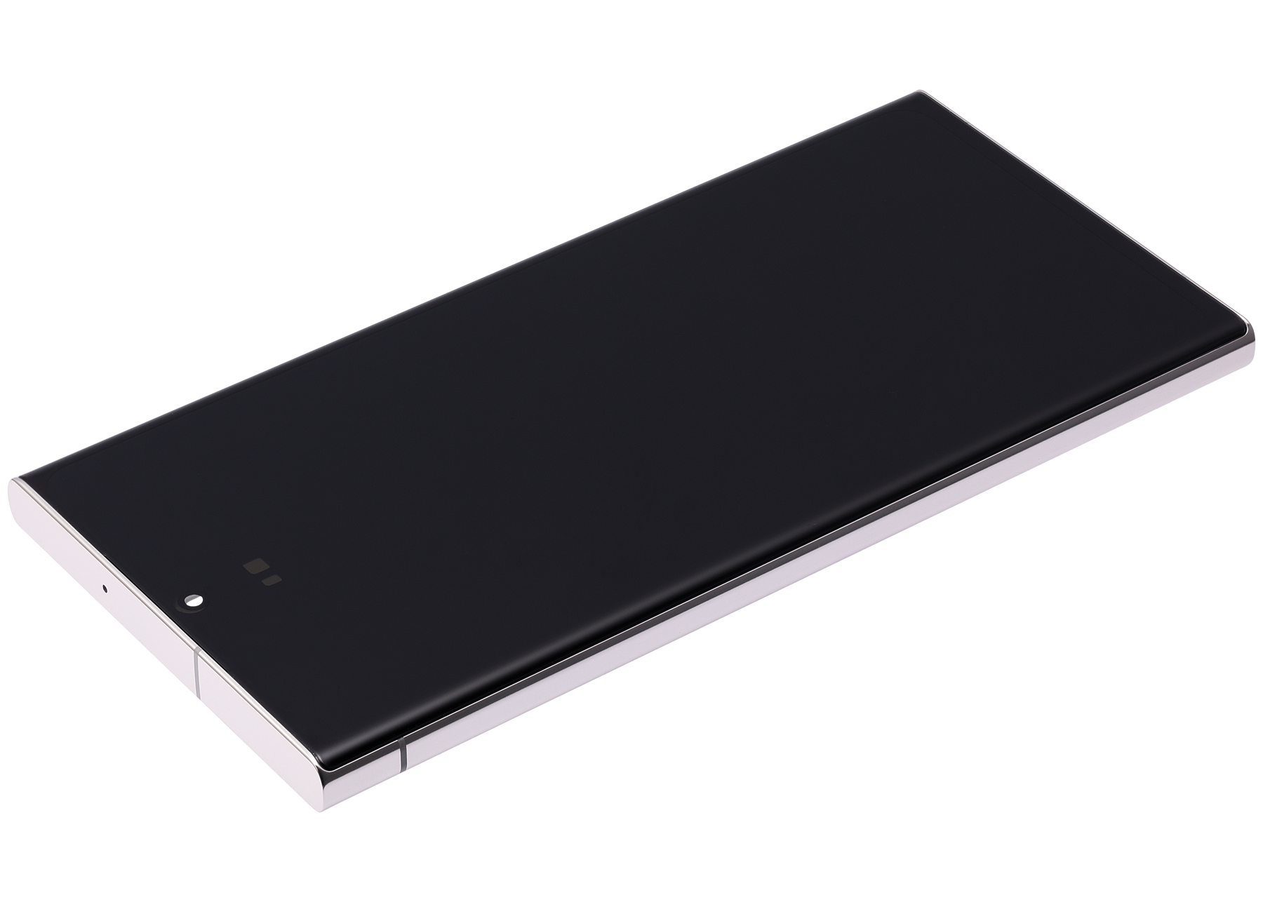 OLED Assembly With Frame Compatible For Samsung Galaxy S23 Ultra Replacement(US & International) (Vemake) (Cream)