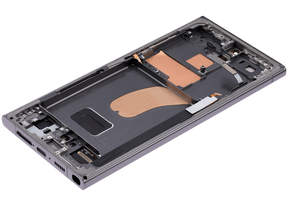 OLED Assembly With Frame Compatible For Samsung Galaxy S23 Ultra Replacement(US & International) (Vemake) (Green)