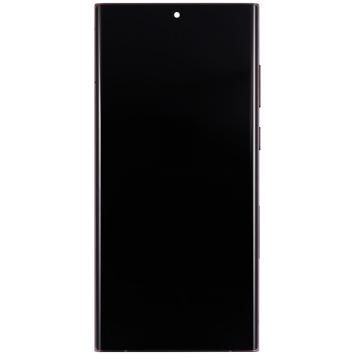 Replacement OLED Assembly With Frame Compatible For Samsung Galaxy S22 Ultra 5G (US & International Version) (Refurbished) (Burgundy)
