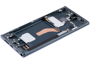 Replacement OLED Assembly With Frame Compatible For Samsung Galaxy S22 Ultra 5G (Service Pack) (Green)