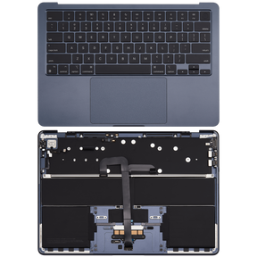 Top Case Assembly With Battery And Keyboard Compatible For MacBook Air 13" (A2681 / Mid 2022) (US Keyboard) (Midnight)