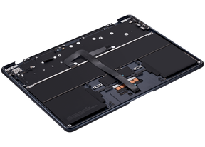 Top Case Assembly With Battery And Keyboard Compatible For MacBook Air 13" (A2681 / Mid 2022) (US Keyboard) (Midnight)