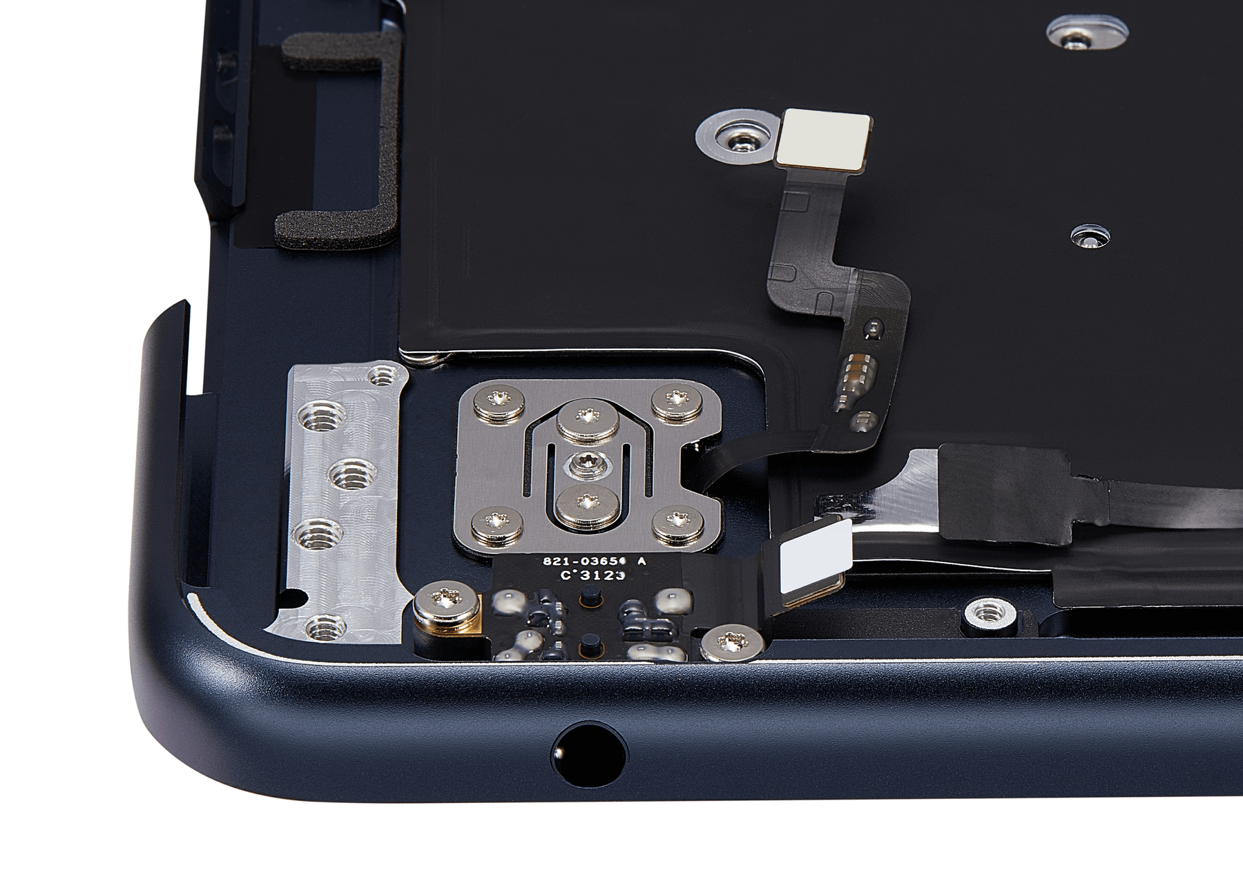 Top Case Assembly With Battery And Keyboard Compatible For MacBook Air 13" (A2681 / Mid 2022) (US Keyboard) (Midnight)