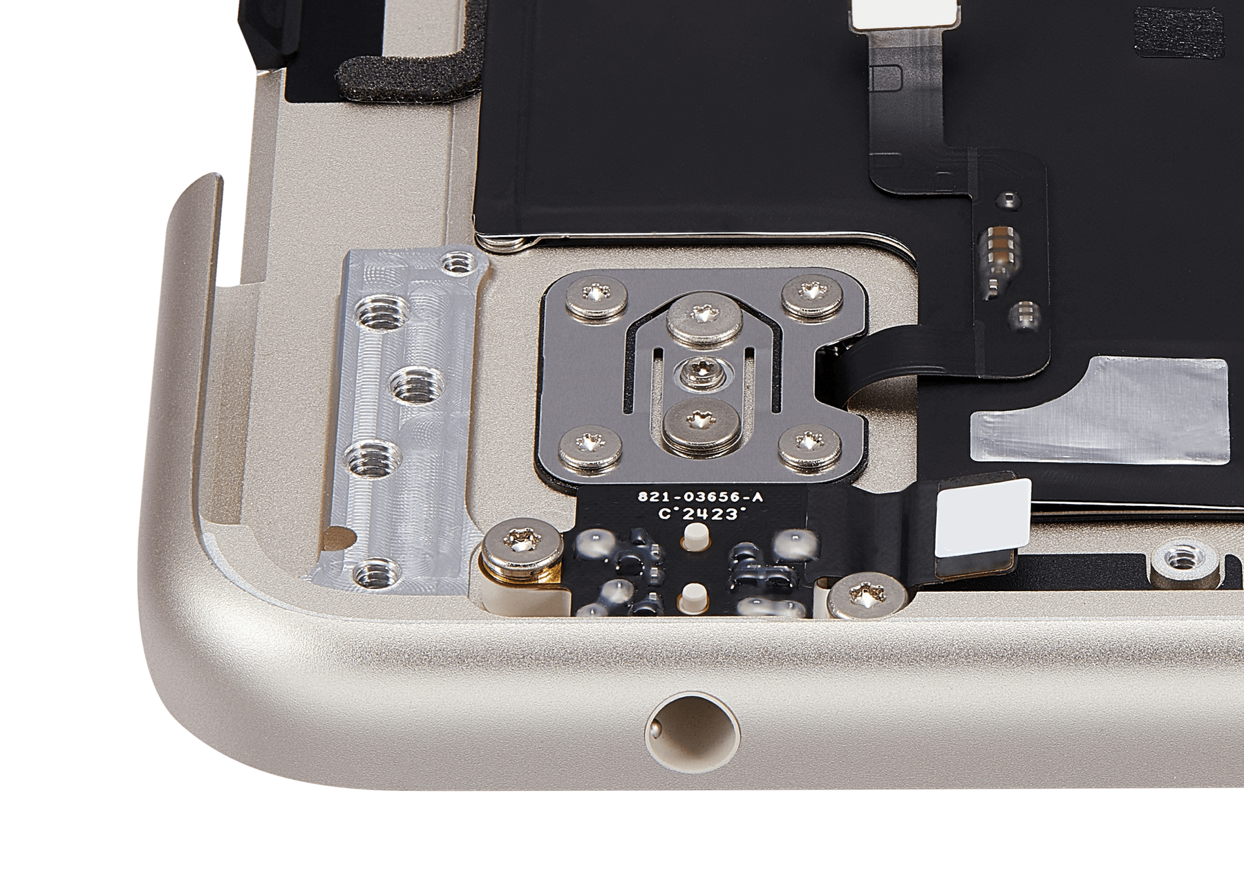 Top Case Assembly With Battery And Keyboard Compatible For MacBook Air 13" (A2681 / Mid 2022) (US Keyboard) (Starlight)