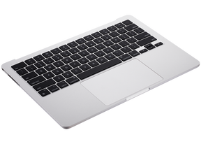 Top Case Assembly With Battery And Keyboard Compatible For MacBook Air 13" (A2681 / Mid 2022) (US Keyboard) (Silver)