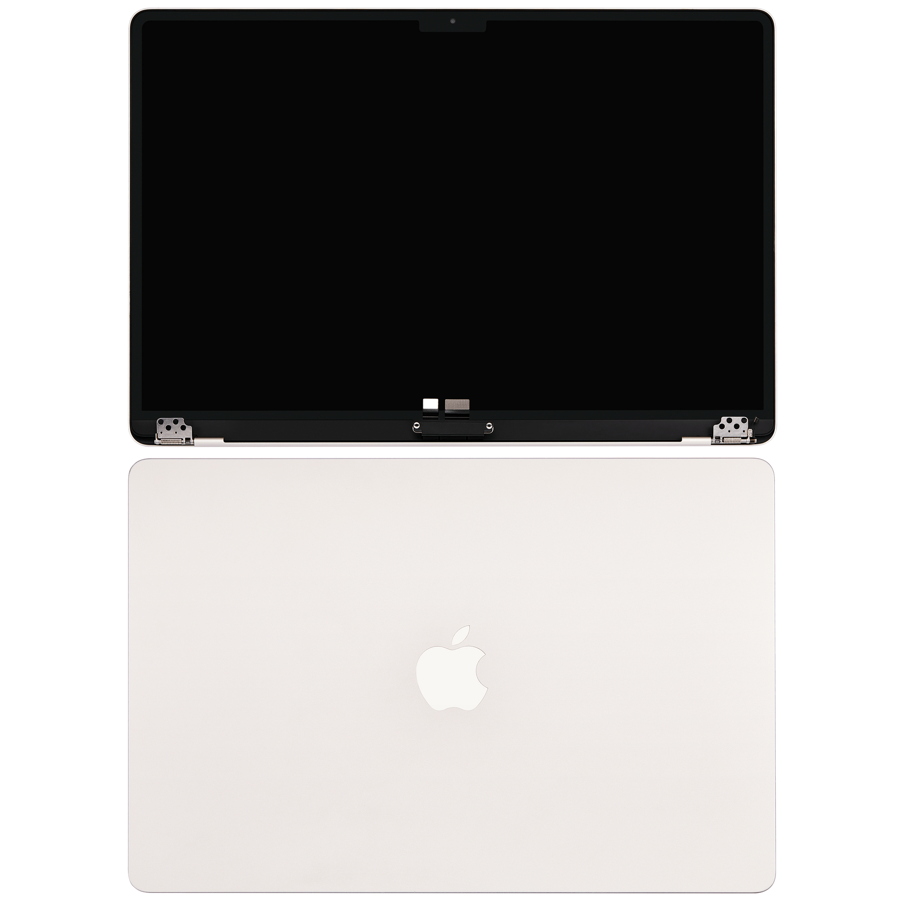 Complete LCD Display Assembly Compatible with MacBook Air 15" (A2941, Mid 2023) – OEM Pull: Grade A, Starlight