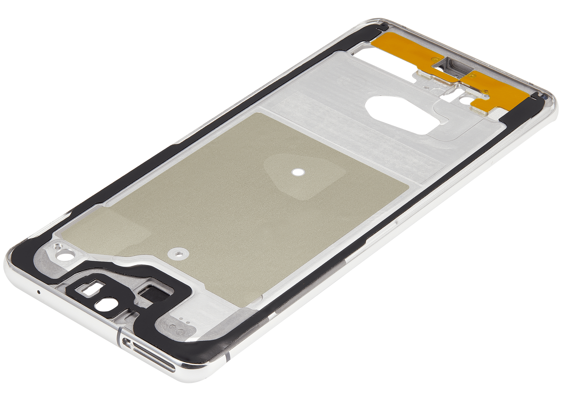 Mid-Frame Housing Compatible For Samsung Galaxy S20 Ultra (Cloud White) Replacement