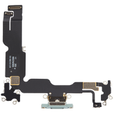 Charging Port Flex Cable Compatible For iPhone 15 Plus (Premium) (Green)