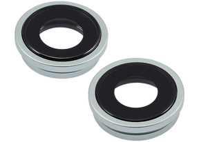 Back Camera Lens With Bracket & Bezel Compatible For iPhone 15 / 15 Plus (2 Piece Set) (Premium) (Green)