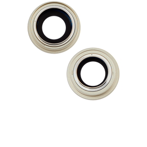 Back Camera Lens With Bracket & Bezel Compatible For iPhone 15 / 15 Plus (2 Piece Set) (Premium) (Yellow)