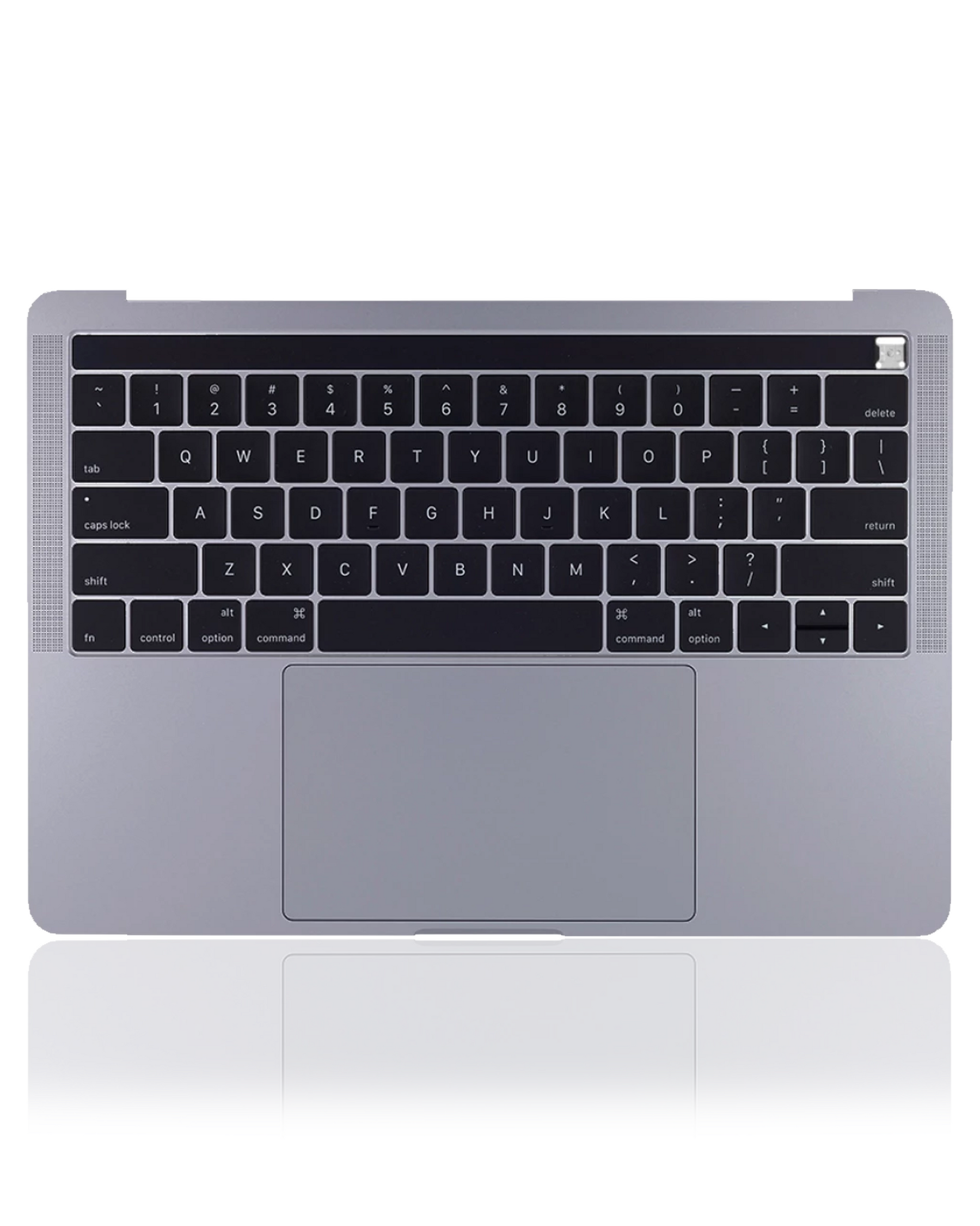 Top Case With Keyboard & Trackpad Compatible For MacBook Pro 13" (A1989 / Late 2018 / Early 2019) (UK Keyboard) (Used OEM Pull: Grade A) (Space Gray)