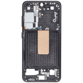 Mid-Frame Housing Compatible For Samsung Galaxy S23 5G Replacement (International Version) (Phantom Black)