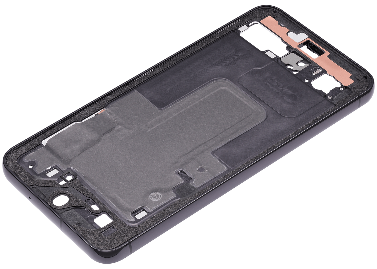 Mid-Frame Housing Compatible For Samsung Galaxy S23 5G Replacement (International Version) (Phantom Black)