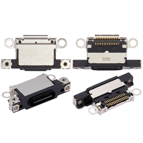 Charging Port Only Compatible For iPhone 15 / 15 Plus (Black)