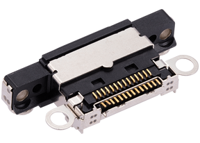 Charging Port Only Compatible For iPhone 15 / 15 Plus (Black)