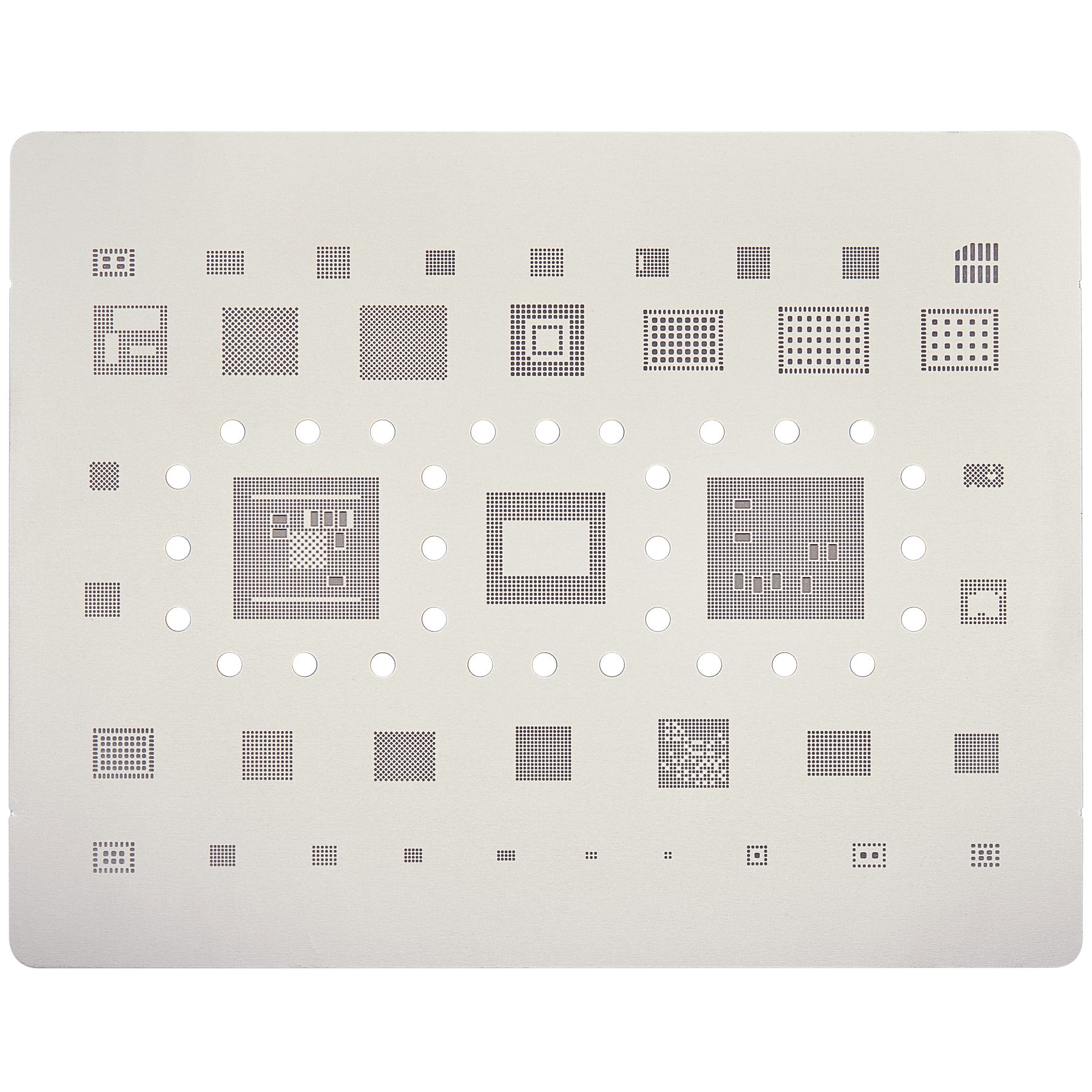 Reballing Stencil For IC Chip Compatible For Samsung Galaxy S22 / S22 Plus / S22 Ultra Replacement