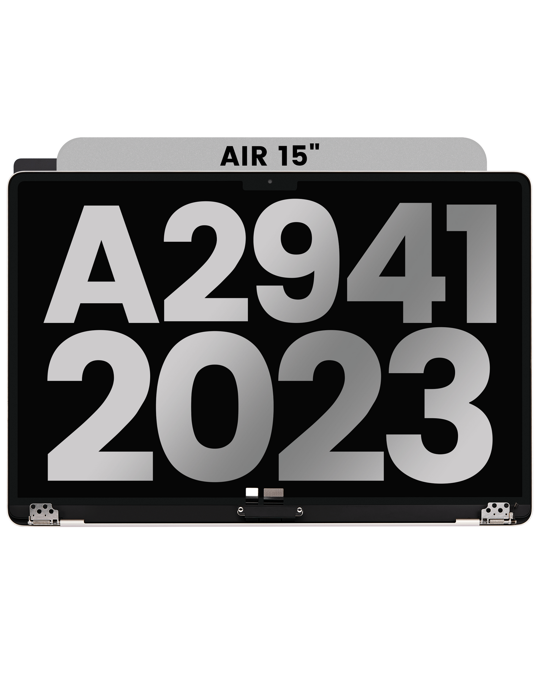 Complete LCD Display Assembly Compatible with MacBook Air 15" (A2941, Mid 2023) – Grade A, Midnight