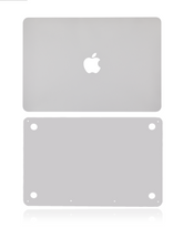 2 in 1 (Top and Bottom) Skin Compatible For Macbook Pro 13" (A2338 / Late 2020) (Space Gray)