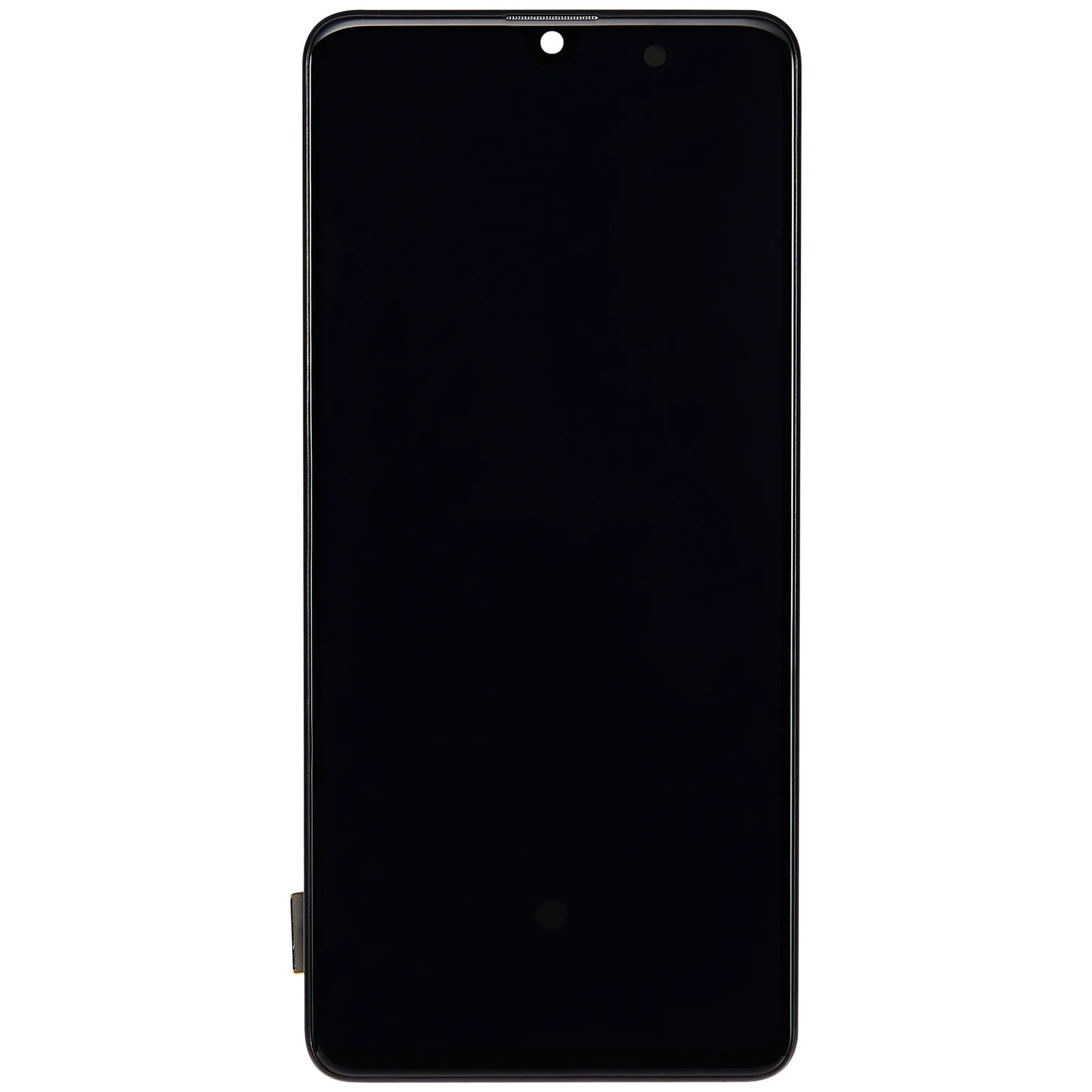 OLED Assembly With Frame Compatible For Samsung Galaxy A41 (A415 / 2020) (Refurbished) (Prism Crush Black)
