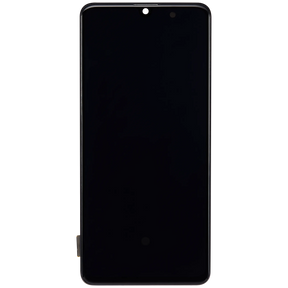 OLED Assembly With Frame Compatible For Samsung Galaxy A41 (A415 / 2020) (Refurbished) (Prism Crush Black)