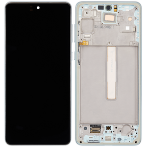 Replacement OLED Assembly With Frame Compatible For Samsung Galaxy A73 5G (A736 / 2022) (Refurbished) (Mint)