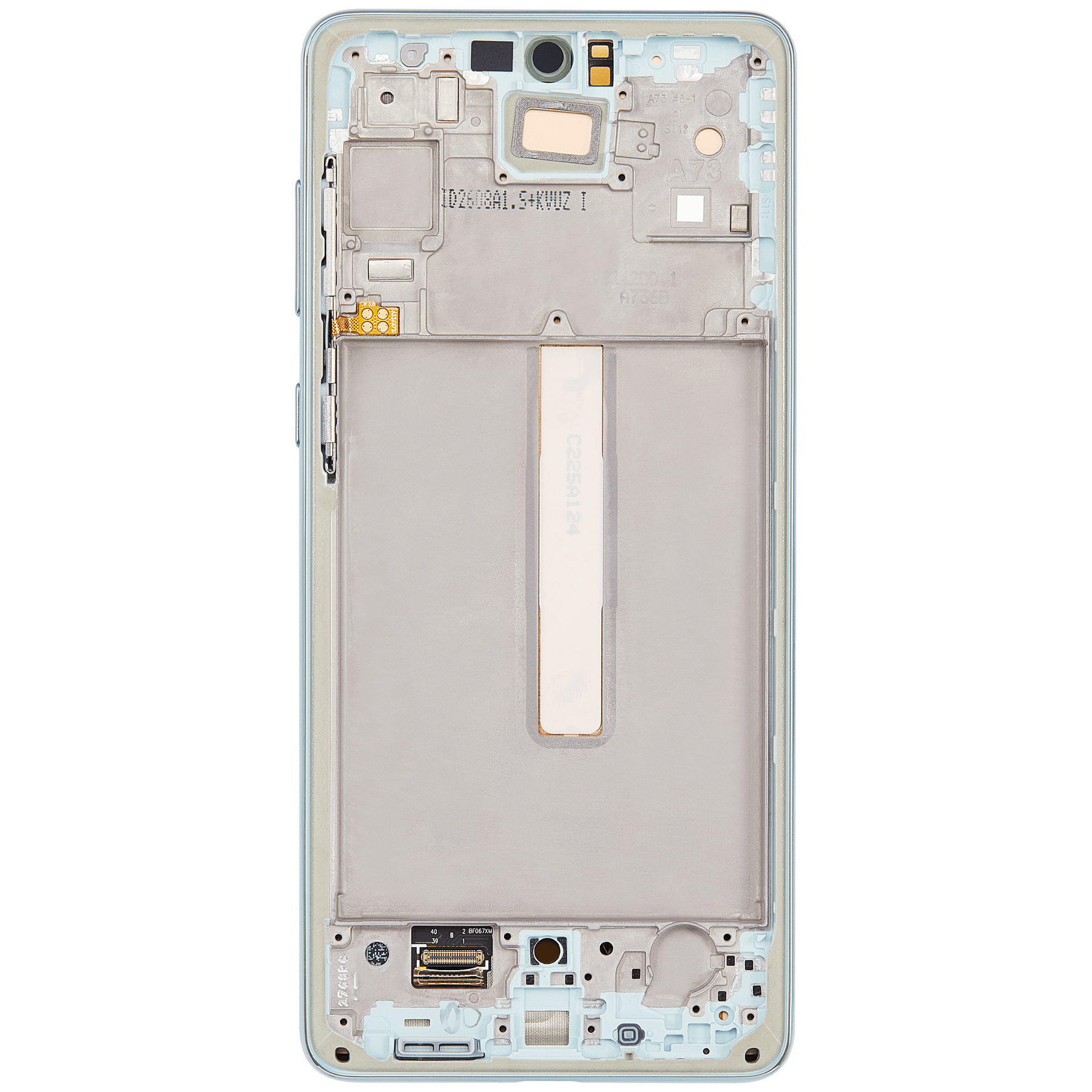 Replacement OLED Assembly With Frame Compatible For Samsung Galaxy A73 5G (A736 / 2022) (Refurbished) (Mint)
