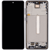 Replacement OLED Assembly With Frame Compatible For Samsung Galaxy A73 5G (A736 / 2022) (Refurbished) (Gray)