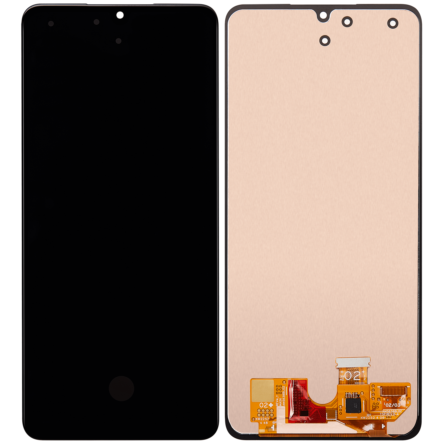 LCD Assembly Without Frame Compatible For Samsung Galaxy A33 5G (A336 / 2022) (Refurbished) (All Colors)