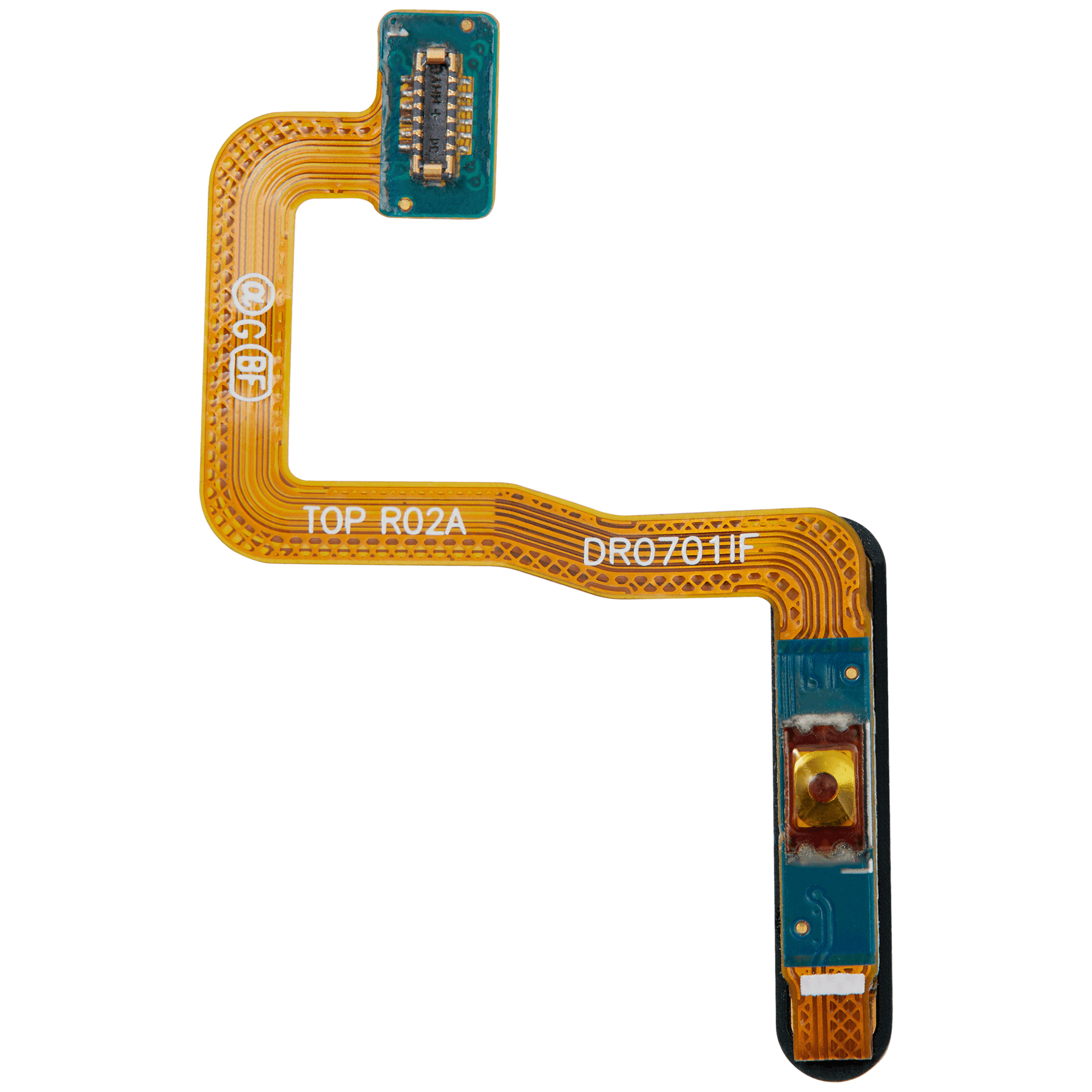 Replacement Fingerprint Reader With Power Flex Cable Compatible For Samsung Galaxy Z Fold 2 5G (F916) (Mystic Bronze)