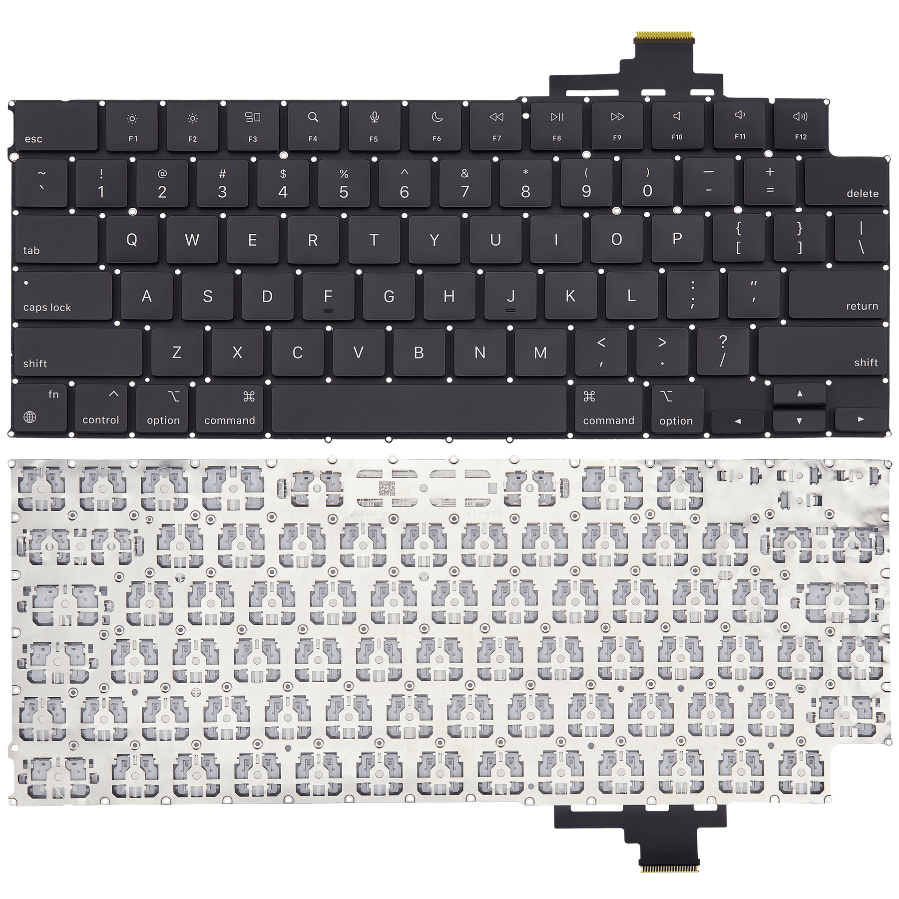 Keyboard W/ Backlight & Screws Compatible For MacBook Air 15" (A2681 / Mid 2022 / A2941 / Mid 2023 / A3113 / Mid 2024 / A3114 / Mid 2024) (US English)