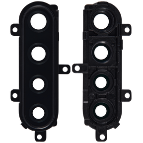 Back Camera Lens with Bracket Compatible For Samsung Galaxy A21 (A215 / 2020) (Black)