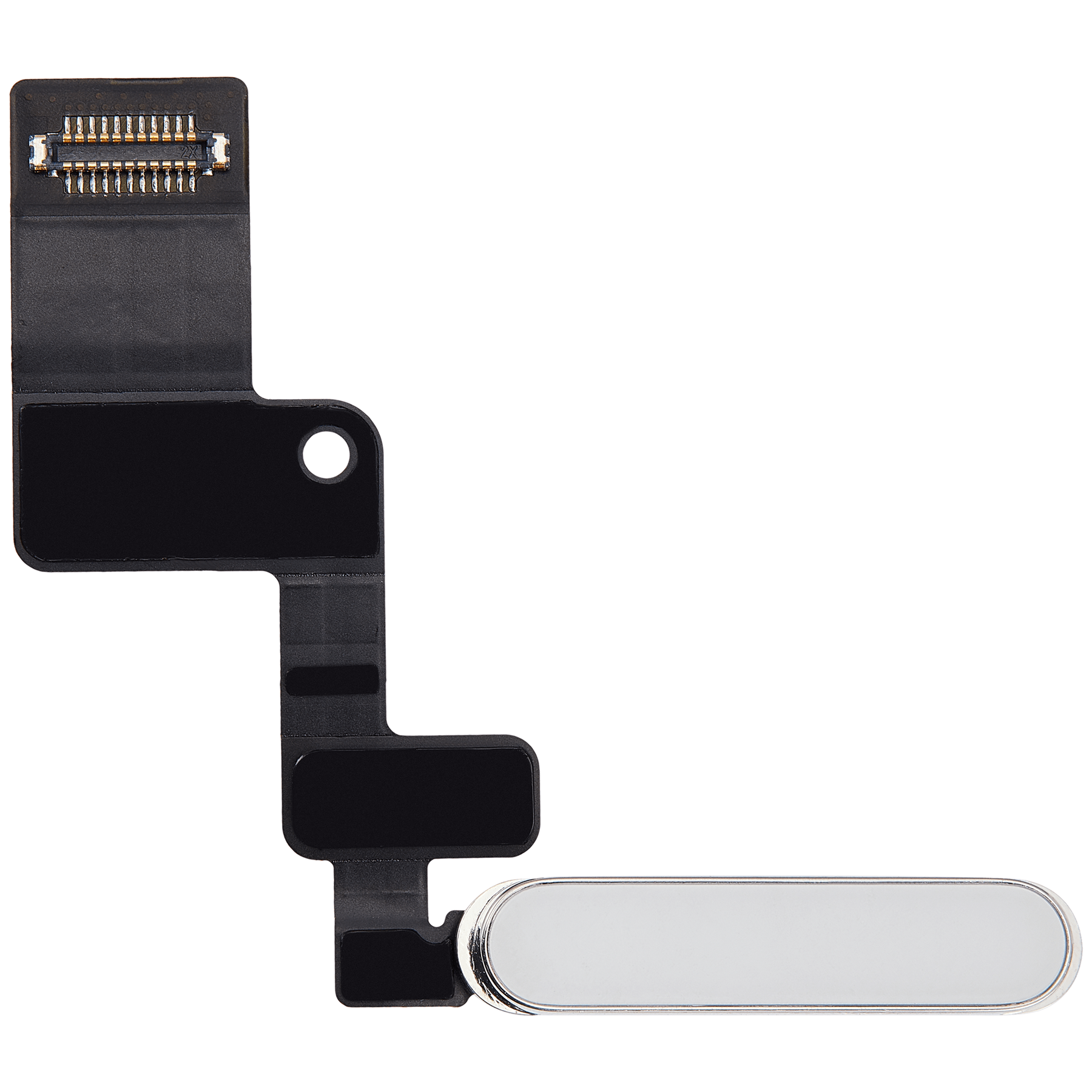Power Button Flex Compatible For iPad 10 (2022) (Premium) (Silver)