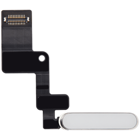 Power Button Flex Compatible For iPad 10 (2022) (Premium) (Silver)