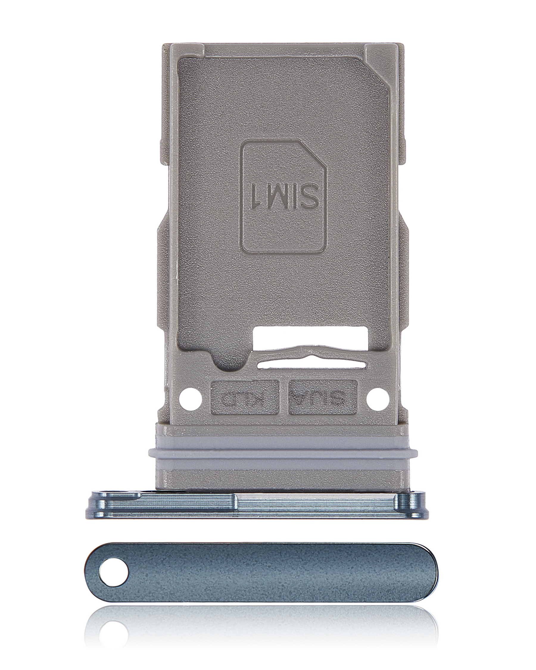 Replacement Single Sim Card Tray Compatible For Samsung Galaxy S22 5G / S22 Plus 5G (Green)