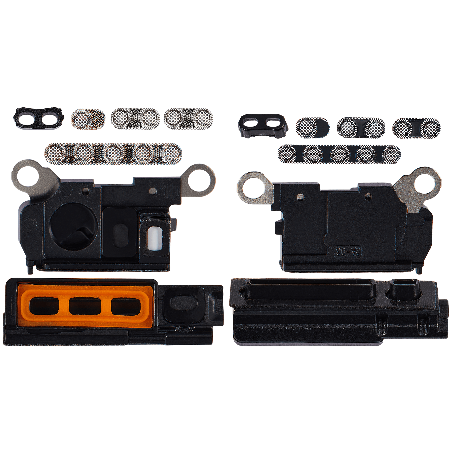 Loudspeaker / Mic Mesh Compatible For iPhone 15 Pro Max (Black Titanium)