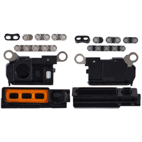 Loudspeaker / Mic Mesh Compatible For iPhone 15 Pro Max (Black Titanium)