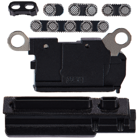 Loudspeaker / Mic Mesh Compatible For iPhone 15 Pro Max (Black Titanium)