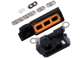 Loudspeaker / Mic Mesh Compatible For iPhone 15 Pro Max (Black Titanium)