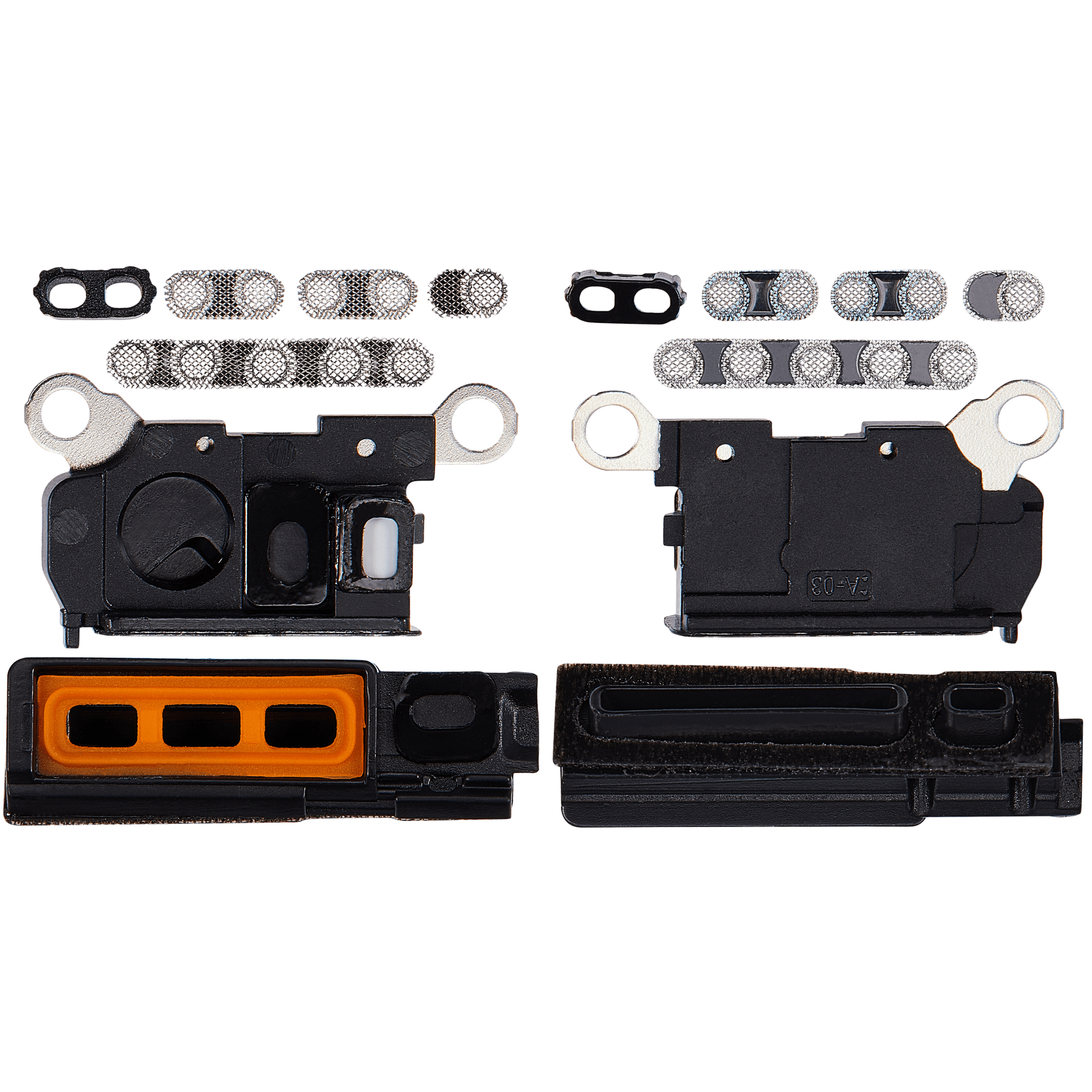 Loudspeaker / Mic Mesh Compatible For iPhone 15 Pro Max (White Titanium)