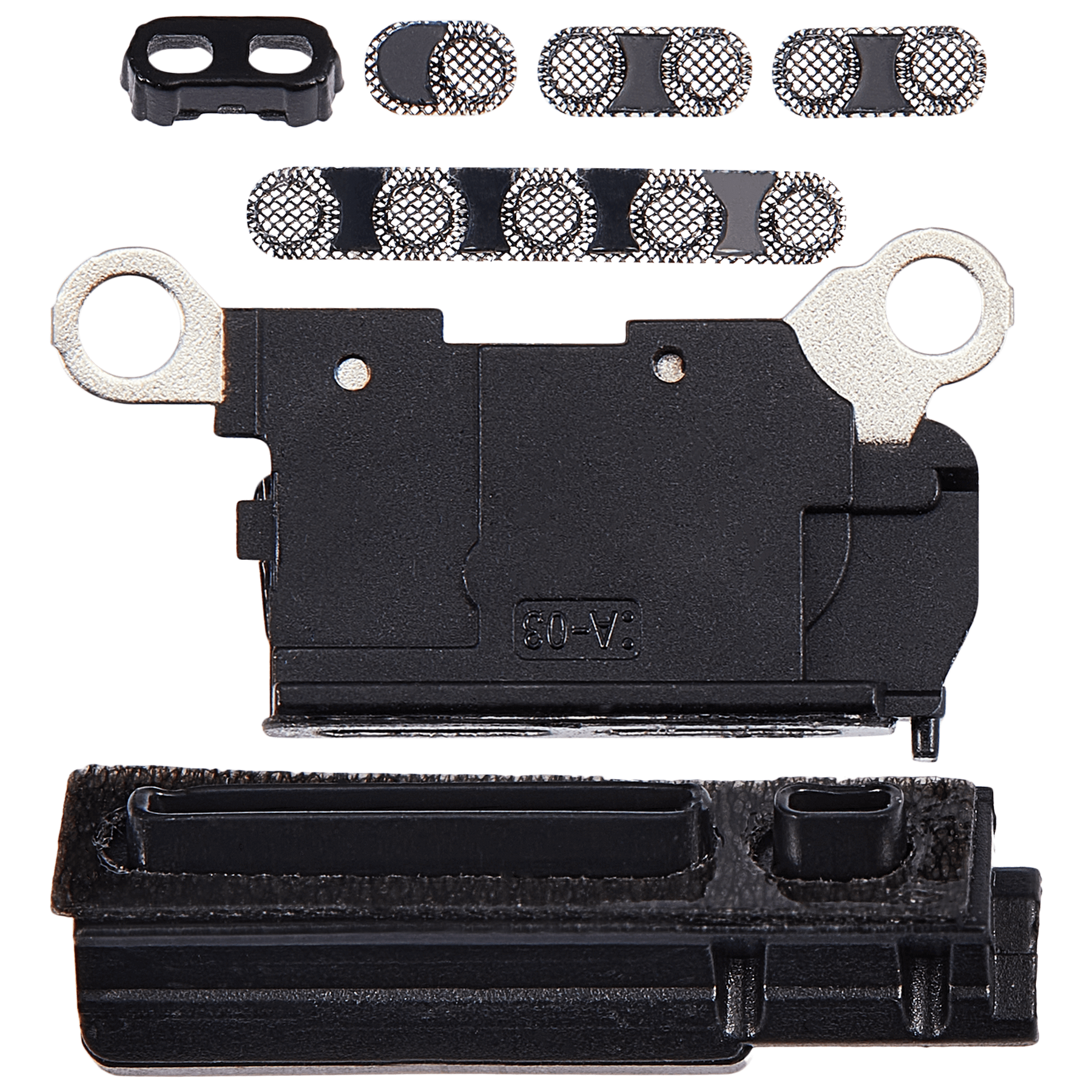 Loudspeaker / Mic Mesh Compatible For iPhone 15 Pro Max (Natural Titanium)