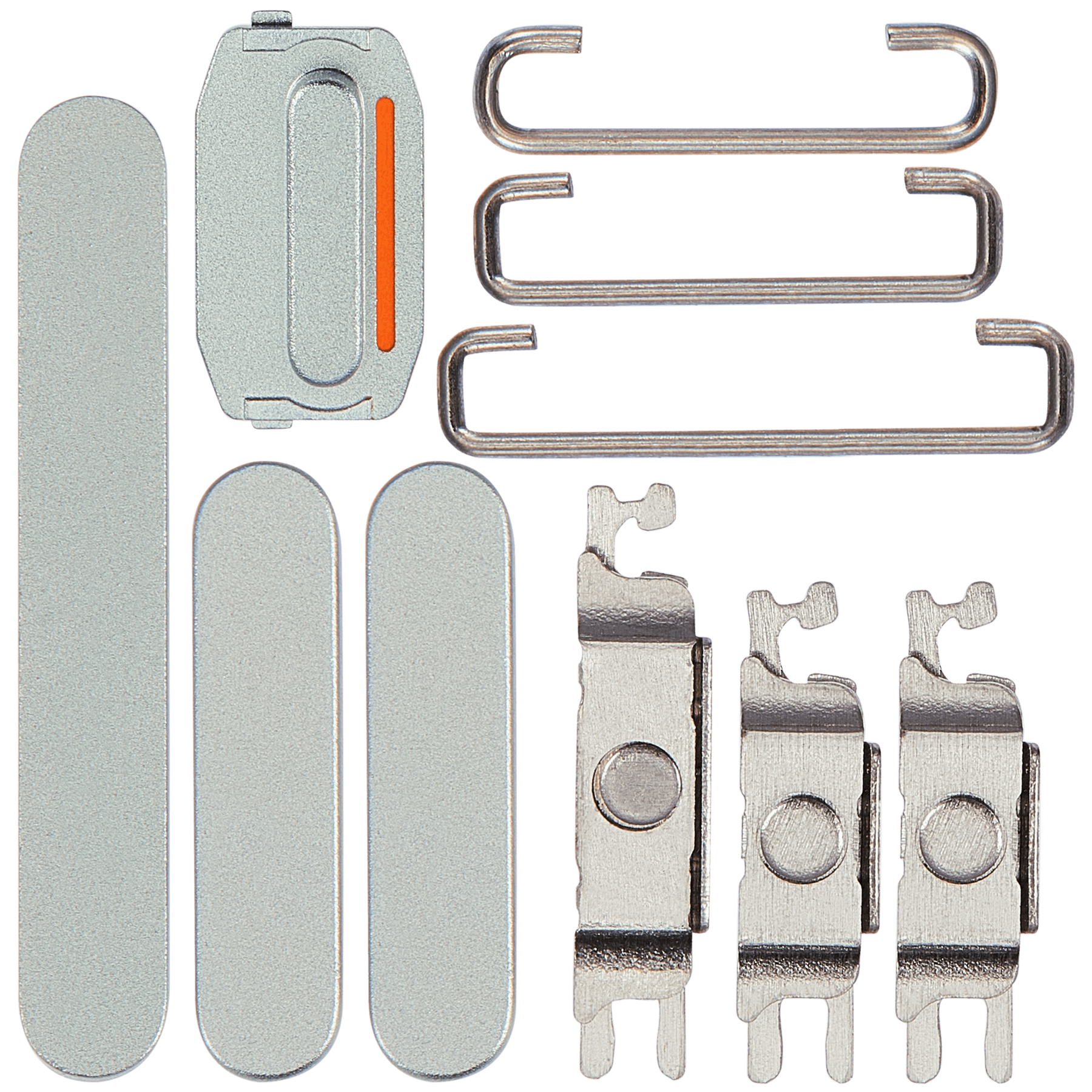 Hard Buttons (Power / Volume / Switch) Compatible For iPhone 15 / 15 Plus (Green)