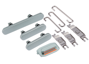 Hard Buttons (Power / Volume / Switch) Compatible For iPhone 15 / 15 Plus (Green)