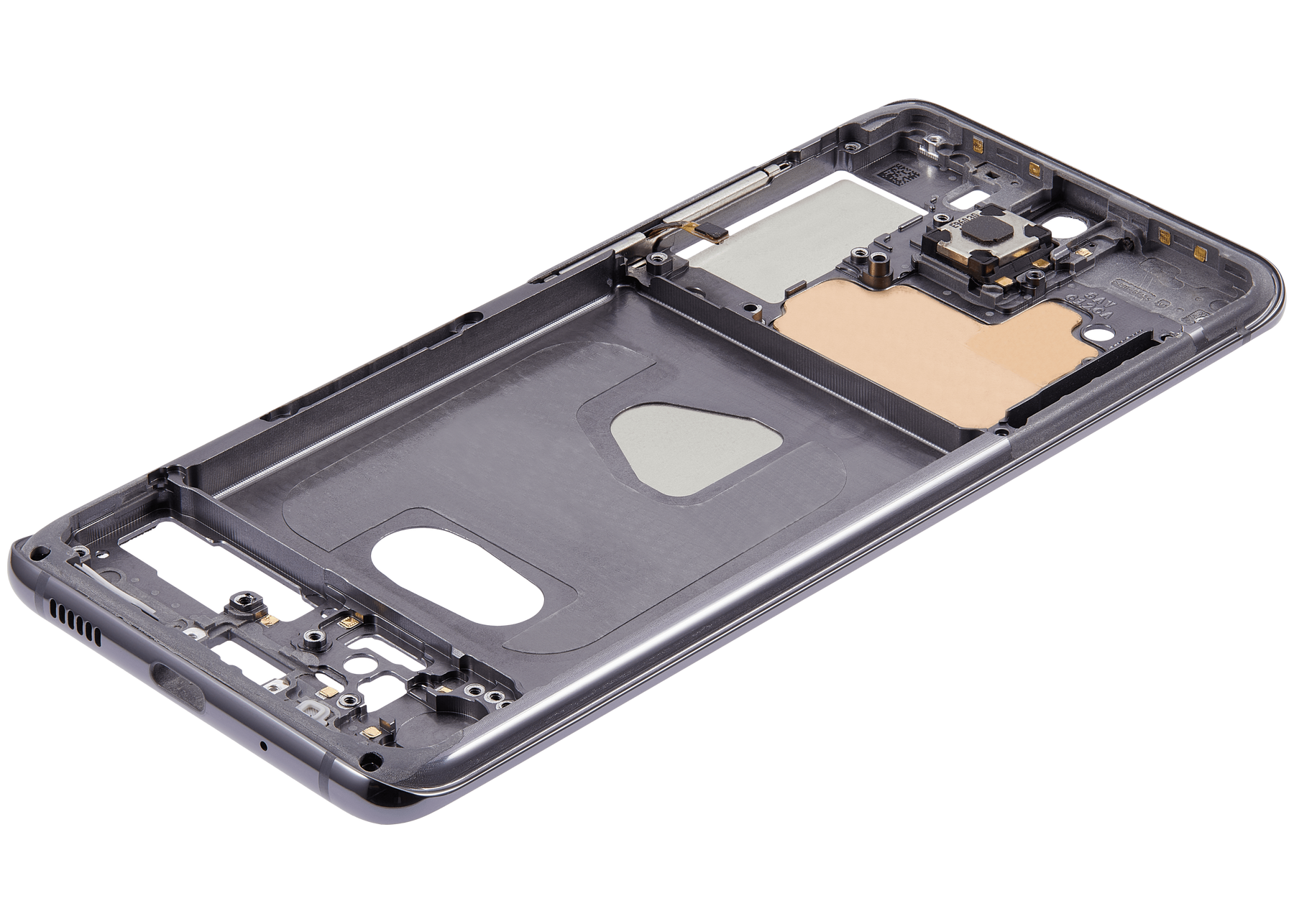 Replacement Mid-Frame Housing Compatible For Samsung Galaxy S20 5G (Verizon 5G UW Frame Only) (Cosmic Gray)