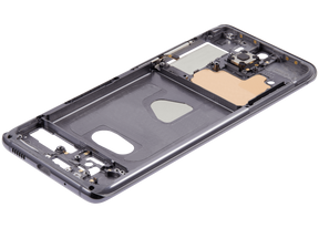 Replacement Mid-Frame Housing Compatible For Samsung Galaxy S20 5G (Verizon 5G UW Frame Only) (Cosmic Gray)