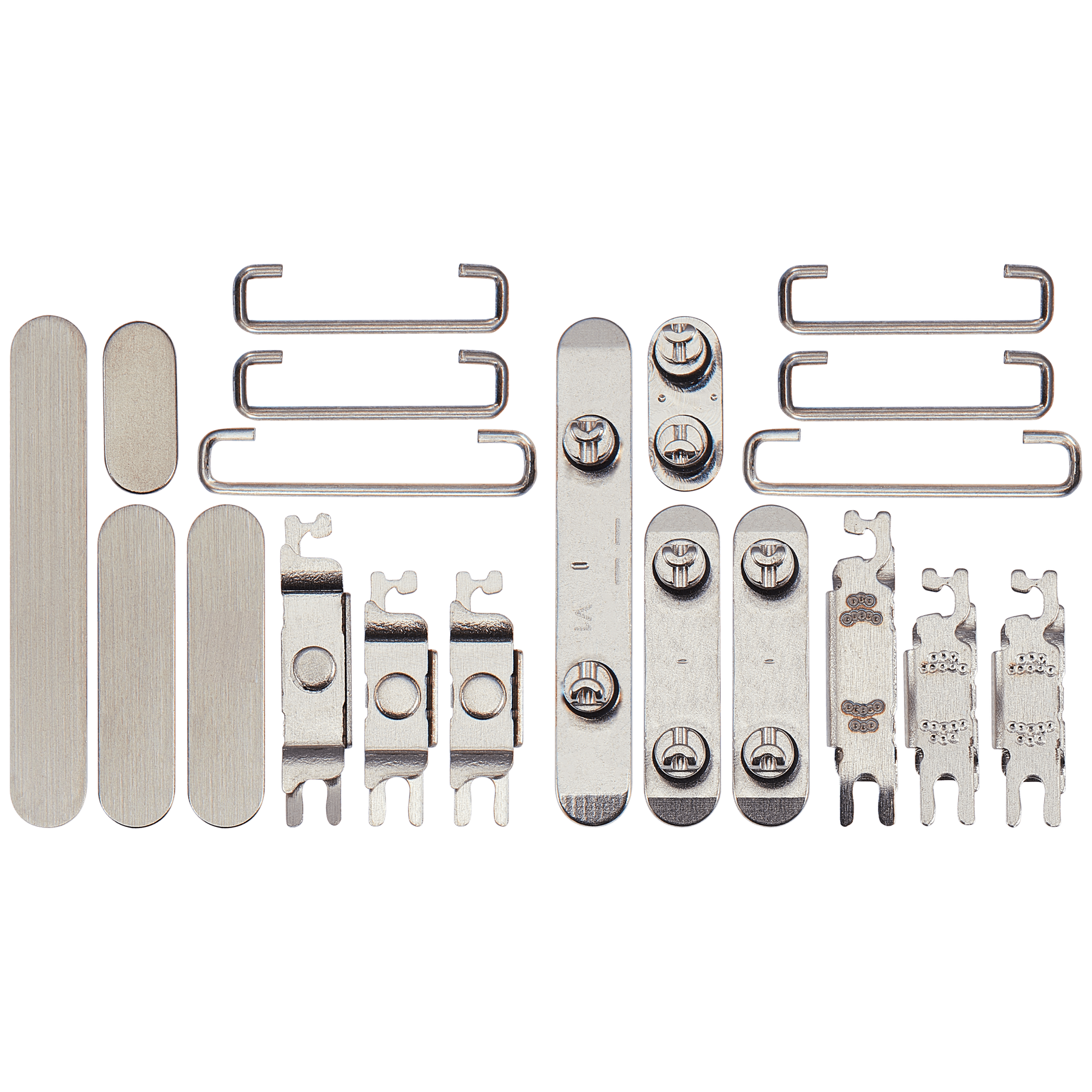 Hard Buttons (Power / Volume / Switch) Compatible For iPhone 15 Pro / 15 Pro Max (Natural Titanium)