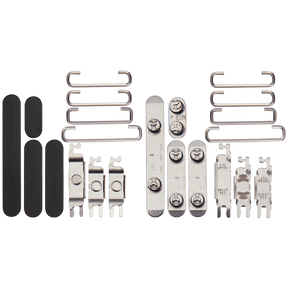 Hard Buttons (Power / Volume / Switch) Compatible For iPhone 15 Pro / 15 Pro Max (Black Titanium)