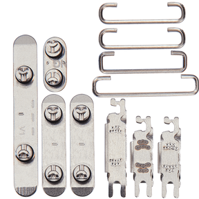 Hard Buttons (Power / Volume / Switch) Compatible For iPhone 15 Pro / 15 Pro Max (Black Titanium)