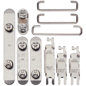 Hard Buttons (Power / Volume / Switch) Compatible For iPhone 15 Pro / 15 Pro Max (White Titanium)