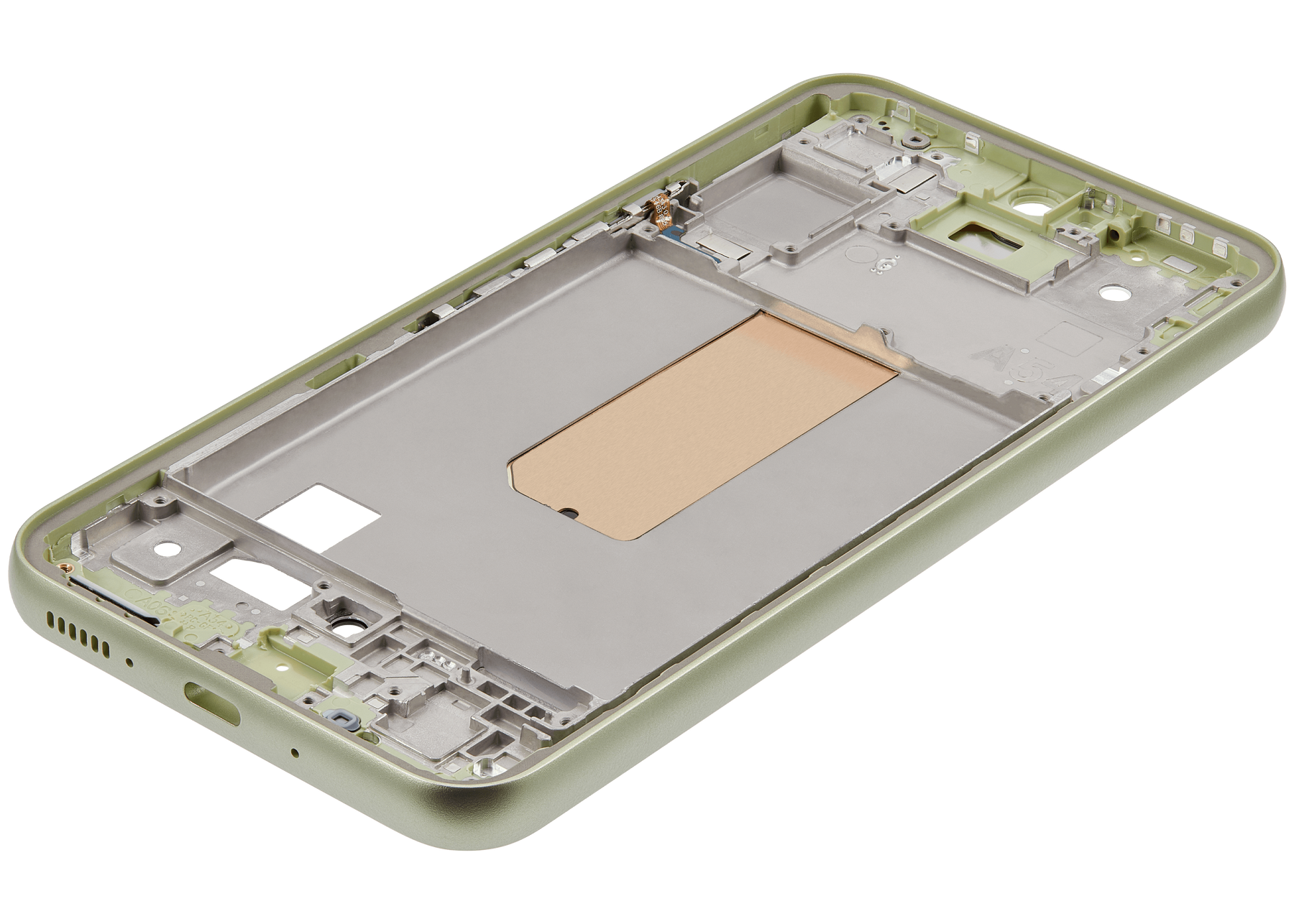 Replacement Mid-Frame Housing Compatible For Samsung Galaxy A54 5G (A546 / 2023) (US & International Version) (Lime)